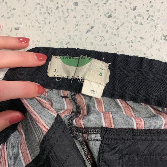 Anthropologie Striped Joggers - Picture 5 of 6